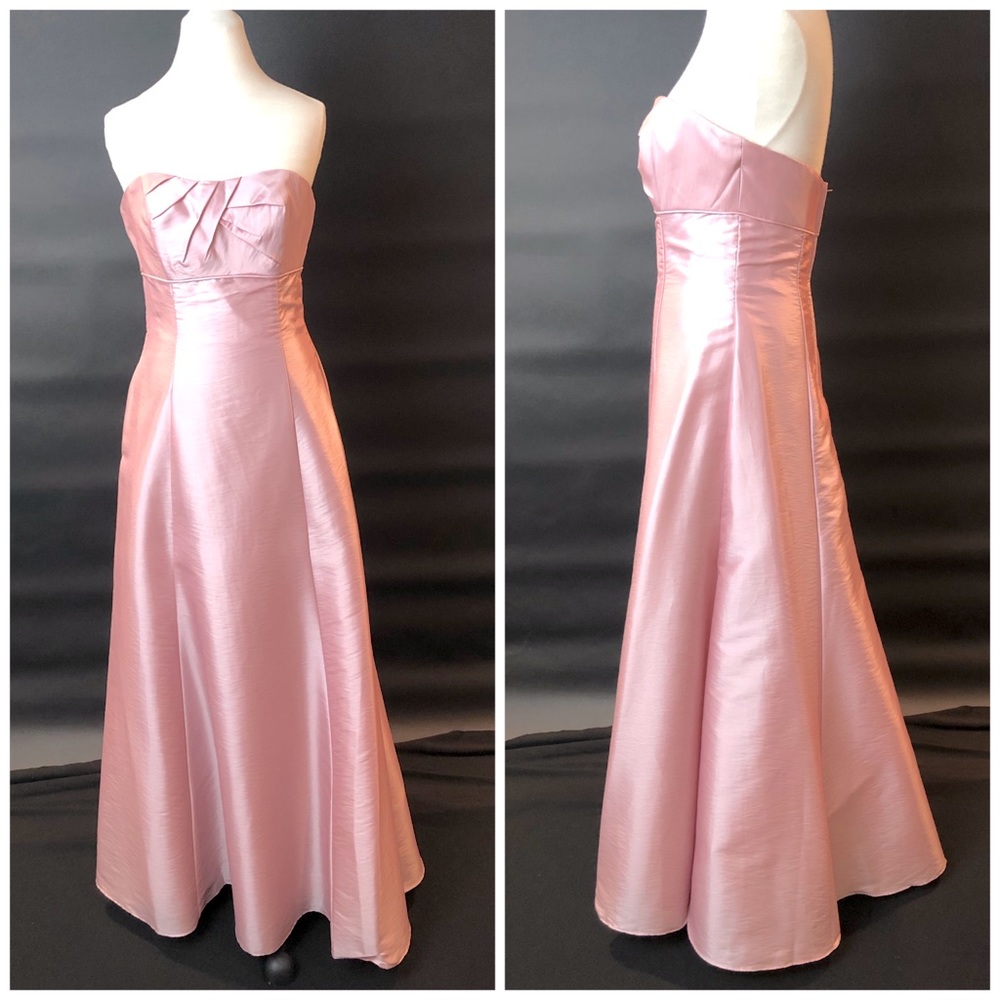 NWT! Alfred Angelo Blush Strapless Long size 12 Dress